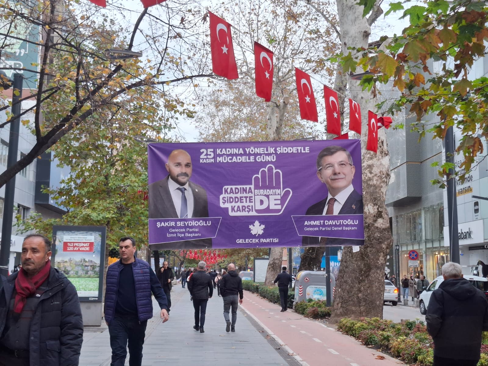 25 Kasım’ın üzerinden 11 gün geçmesine rağmen Gelecek Partisi’nin Yürüyüş