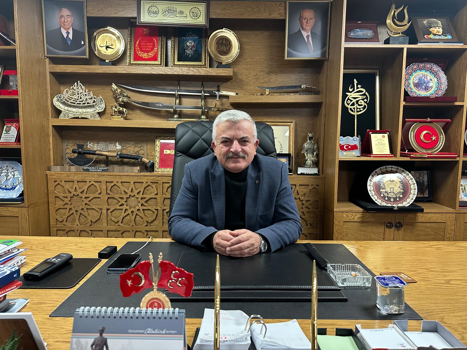 MHP Kocaeli İl Başkanı Tuncay Batı, mübarek üç ayların başlaması