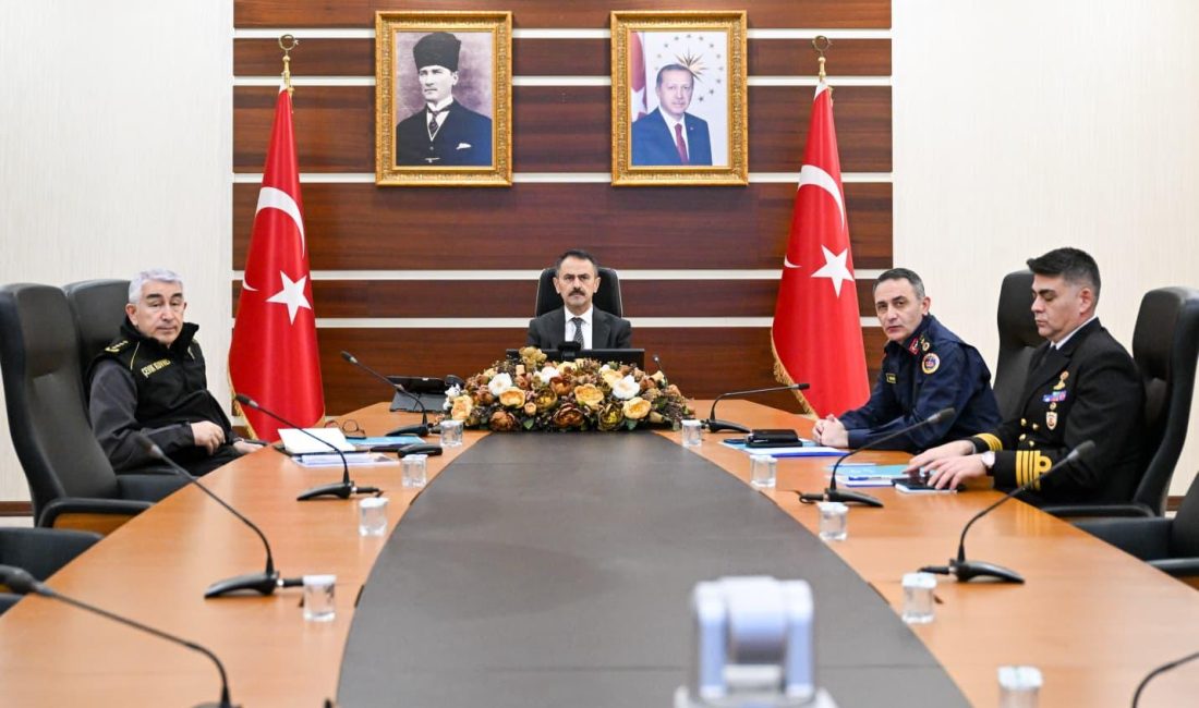 İçişleri Bakanı Ali Yerlikaya’nın başkanlığında 81 il valisinin katılımıyla gerçekleştirilen