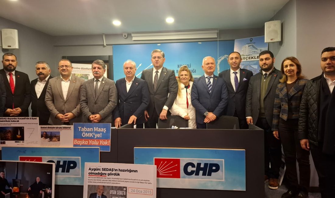 CHP Kocaeli Milletvekilleri Harun Özgür Yıldızlı ve Muhip Kanko, 2025