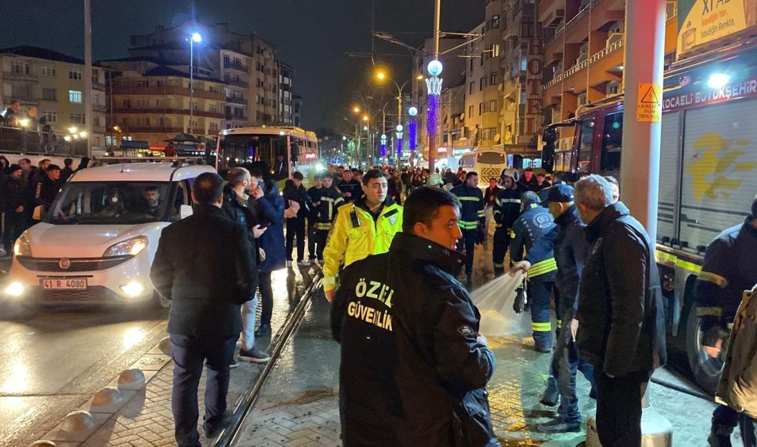 Kocaeli’nin İzmit ilçesinde yolun karşısına geçmeye çalışan 71 yaşındaki Nazlı