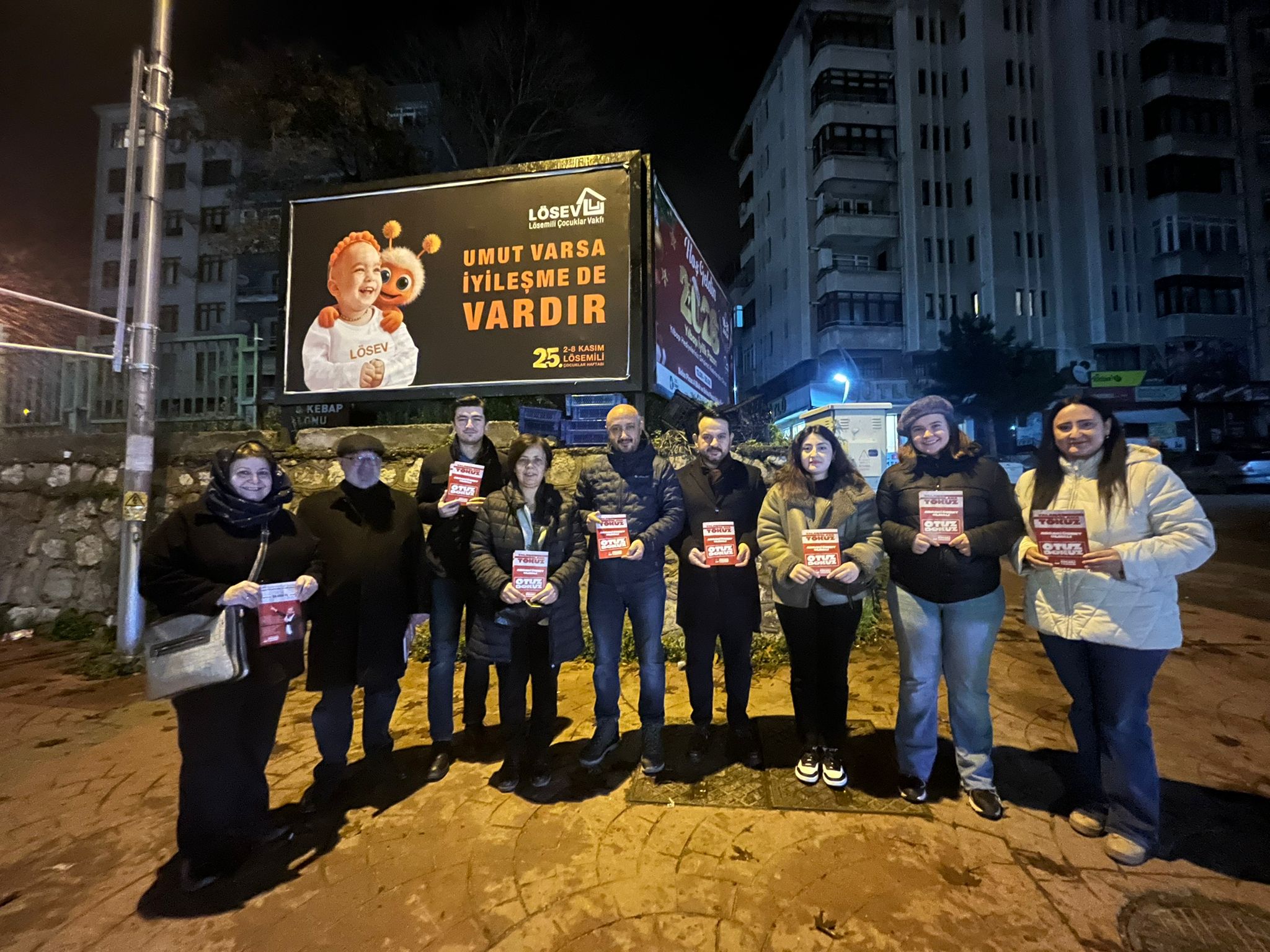 CHP İzmit İlçe Başkanı Gökhan Ercan’ın da katıldığı saha çalışmasında,