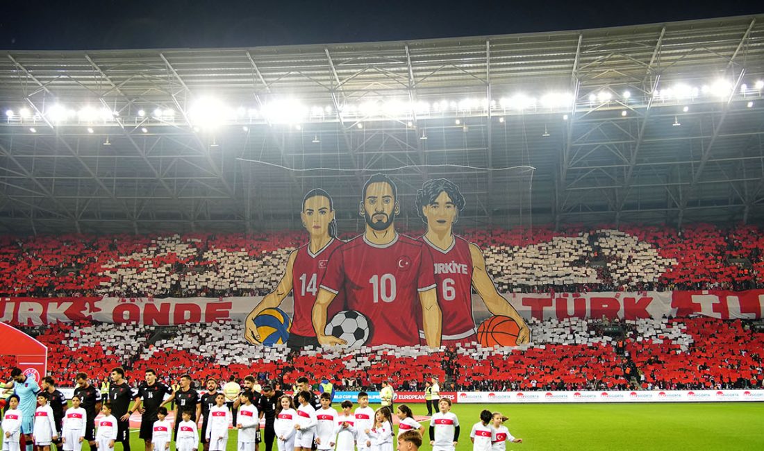 Türkiye–Gürcistan maçındaki dev koreografiyi hazırlayan Kocaelispor taraftarları için kulüp yönetimi