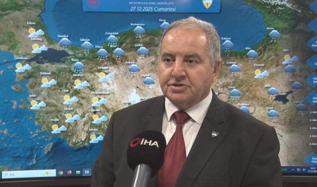 Meteoroloji Genel Müdürlüğü, perşembe akşamından itibaren Marmara Bölgesi’nin bazı kesimlerinde