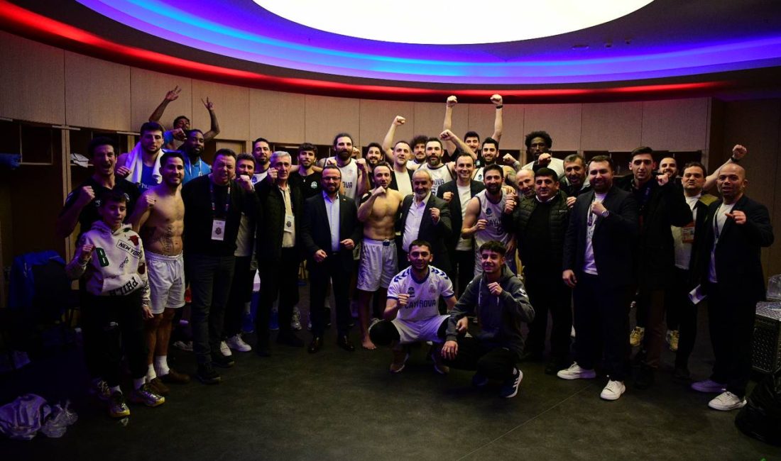 Erkekler Federasyon Kupası Yarı Finali’nde Parmos Otel Bandırma Bordo Basketbol’u