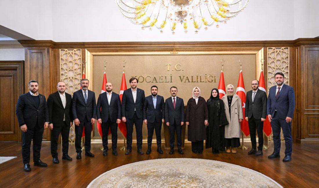 Türkiye Gençlik Vakfı (TÜGVA) üst yönetimi, Kocaeli’deki temasları kapsamında Kocaeli