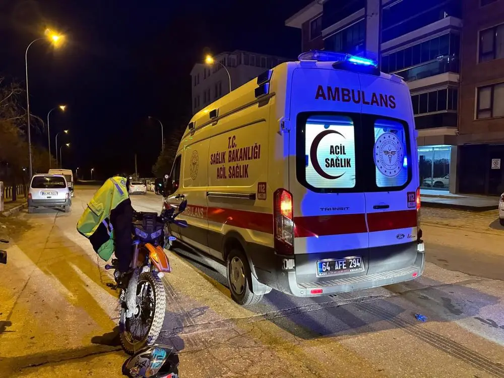 Uşak merkeze bağlı Kemalöz Mahallesi Değirmendere Caddesi üzerinde meydana gelen