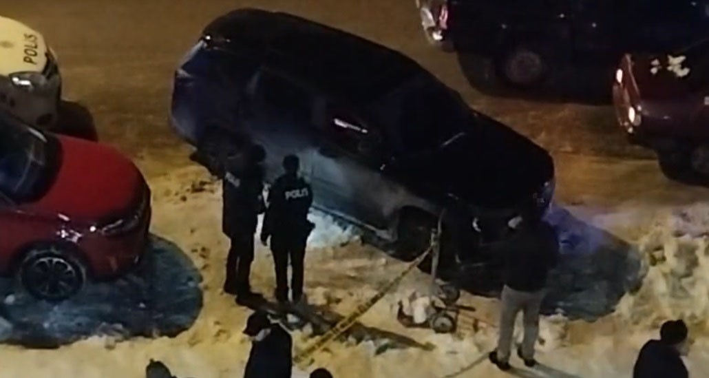 Tunceli’de kar maskeli bir şahsın silahlı saldırısı korku dolu anlara