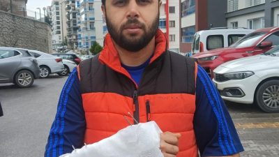 Ankara Mamak’ta sahipsiz köpeklerden kaçarken düşen Yasin Arslantaş’ın el bileği