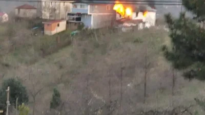 Giresun'un Bulancak ilçesinde müstakil bir evde henüz belirlenemeyen bir nedenle