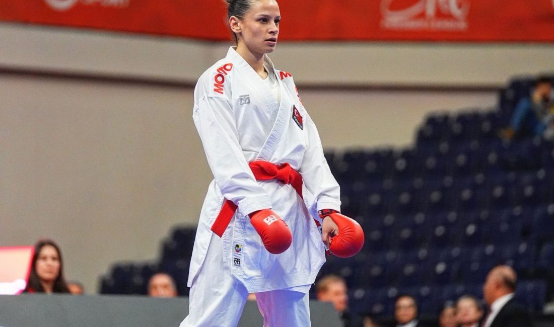 Kocaeli Büyükşehir Belediyesi Kağıtspor Kulübü sporcusu Fatma Naz Yenen, Karate1