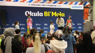 Kocaeli Büyükşehir Belediyesi tarafından yarıyıl tatiline giren öğrenciler için hazırlanan