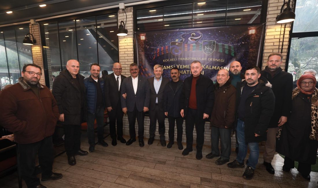 Kocaeli Trabzonlular Derneği’nin “Hamsi Yemeyen Kalmasın” temalı festivaline Vali İlhami