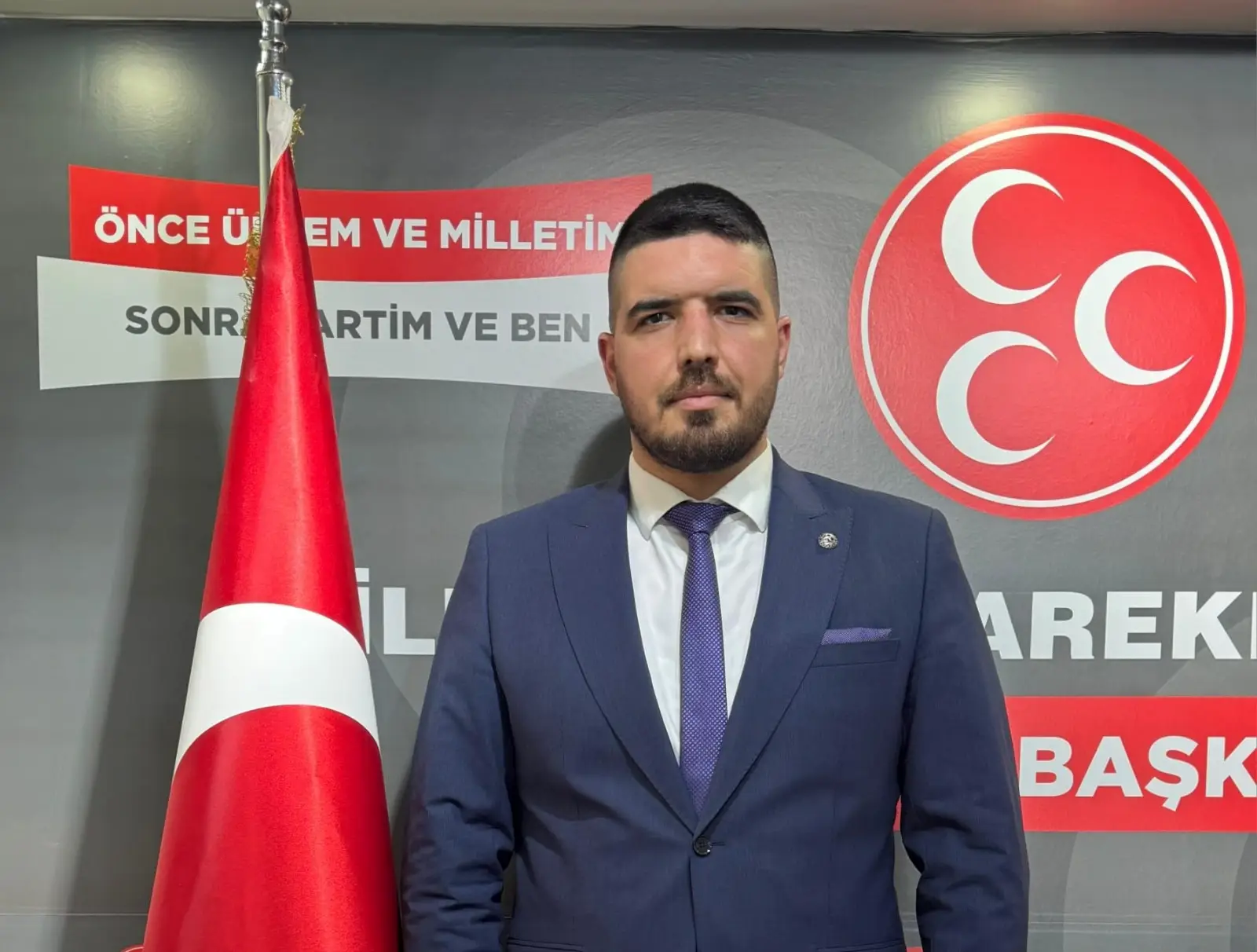 Milliyetçi Hareket Partisi (MHP) Kocaeli İl Başkan Yardımcısı Tayfun Tosun,