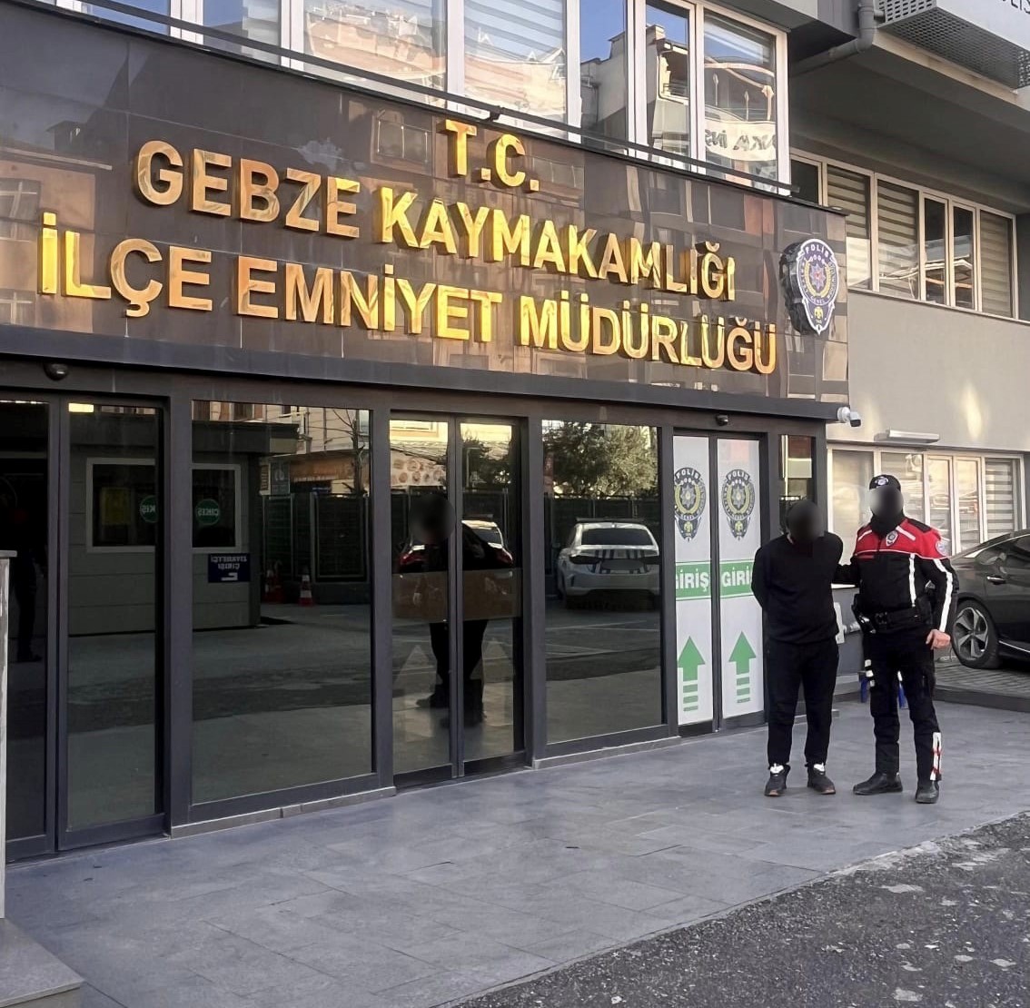 Kocaeli’de düzenlenen operasyonda 12 yıl 3 ay 8 gün hapis