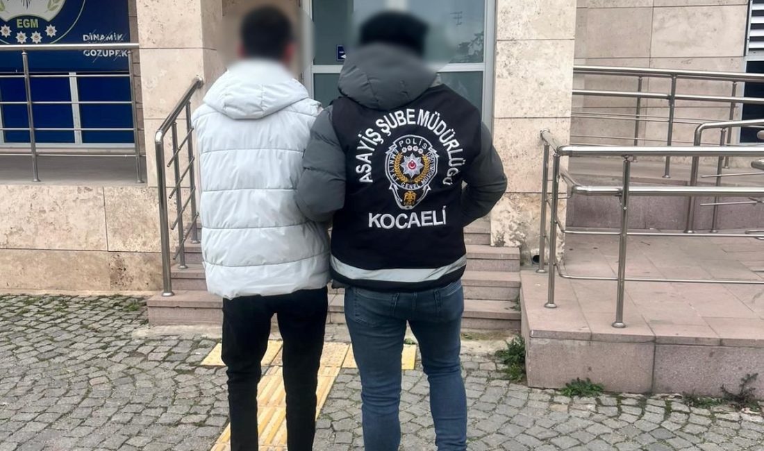 Kocaeli İl Emniyet Müdürlüğü ekipleri, bilişim yoluyla dolandırıcılık suçundan hakkında