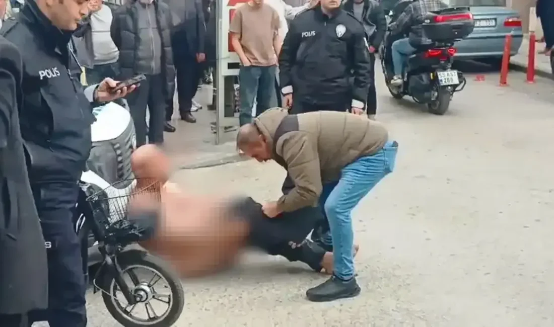 Samsun’un İlkadım ilçesi Hürriyet Mahallesi’nde bugün öğle saatlerinde vatandaşları şaşkına