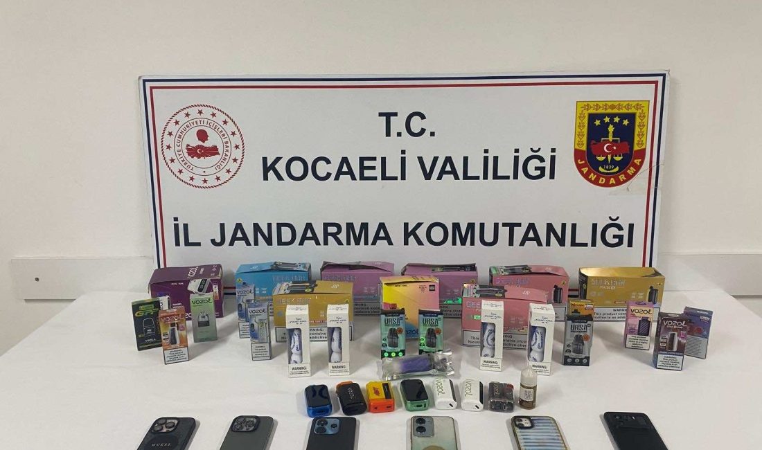 Kocaeli İl Jandarma Komutanlığı tarafından yürütülen çalışmalarda, Kocaeli ve İstanbul’da