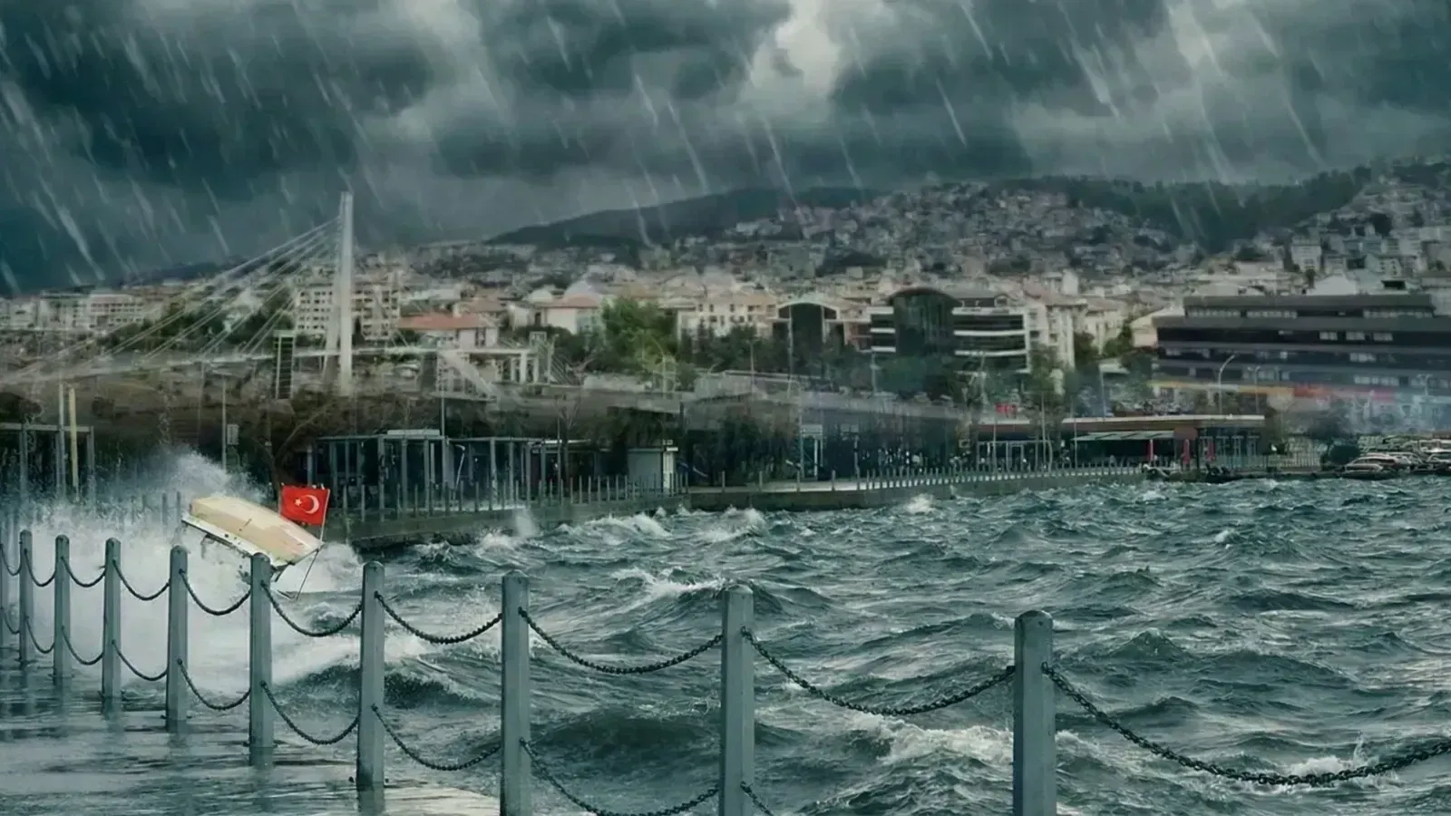 Meteoroloji Genel Müdürlüğü, Batı Karadeniz’in batısında rüzgârın lodos yönünden kuvvetli