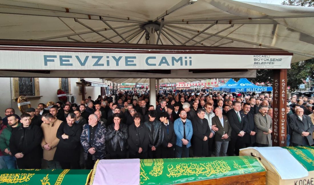 İzmit’in tanınan isimlerinden Osman Yalçın, bugün düzenlenen cenaze töreniyle Fevziye