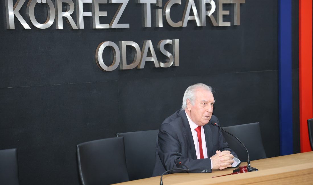 Körfez Ticaret Odası, bölgenin önemli değerlerinden tarihçi ve akademisyen Vahdettin