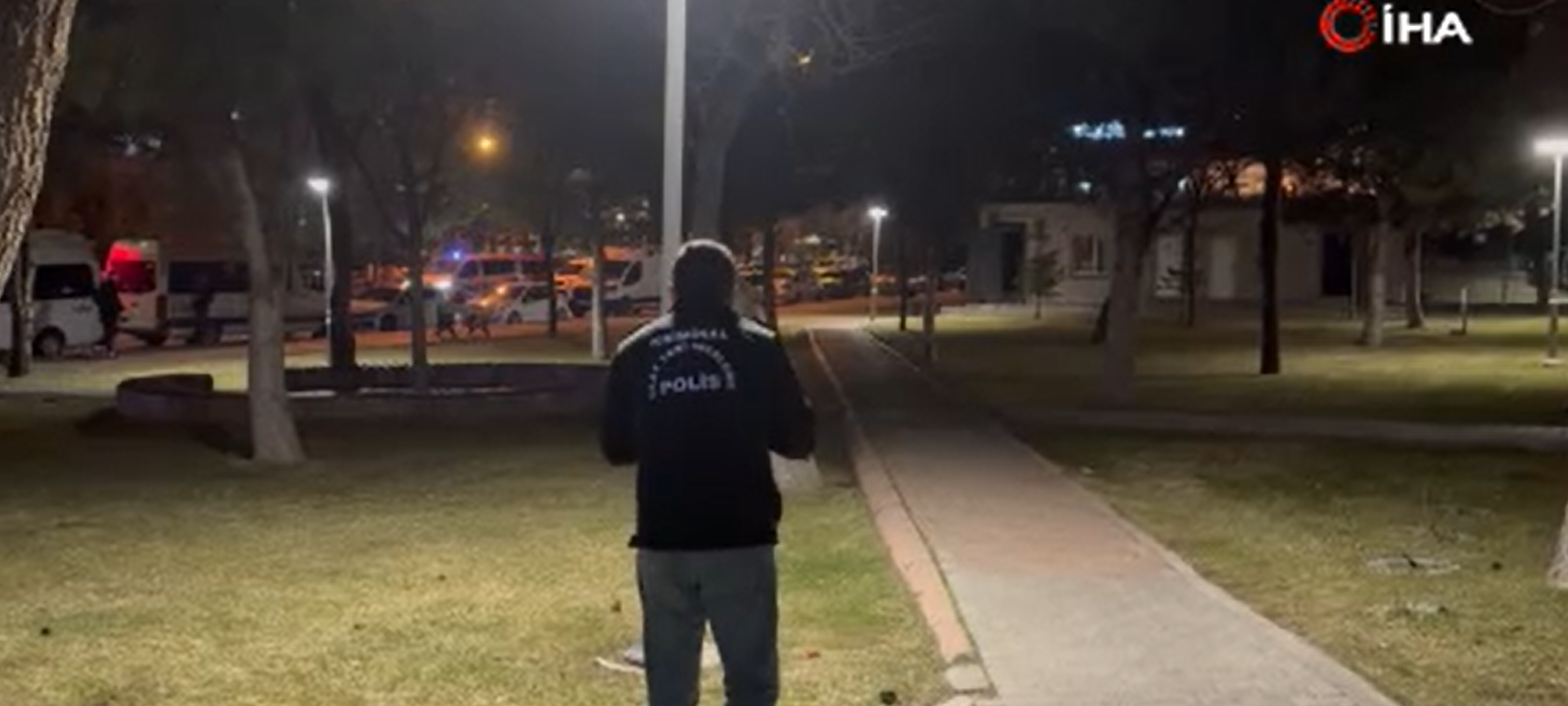 Kayseri’nin Kocasinan ilçesinde parkta çıkan kavgada 1 kişi tüfekle vurularak