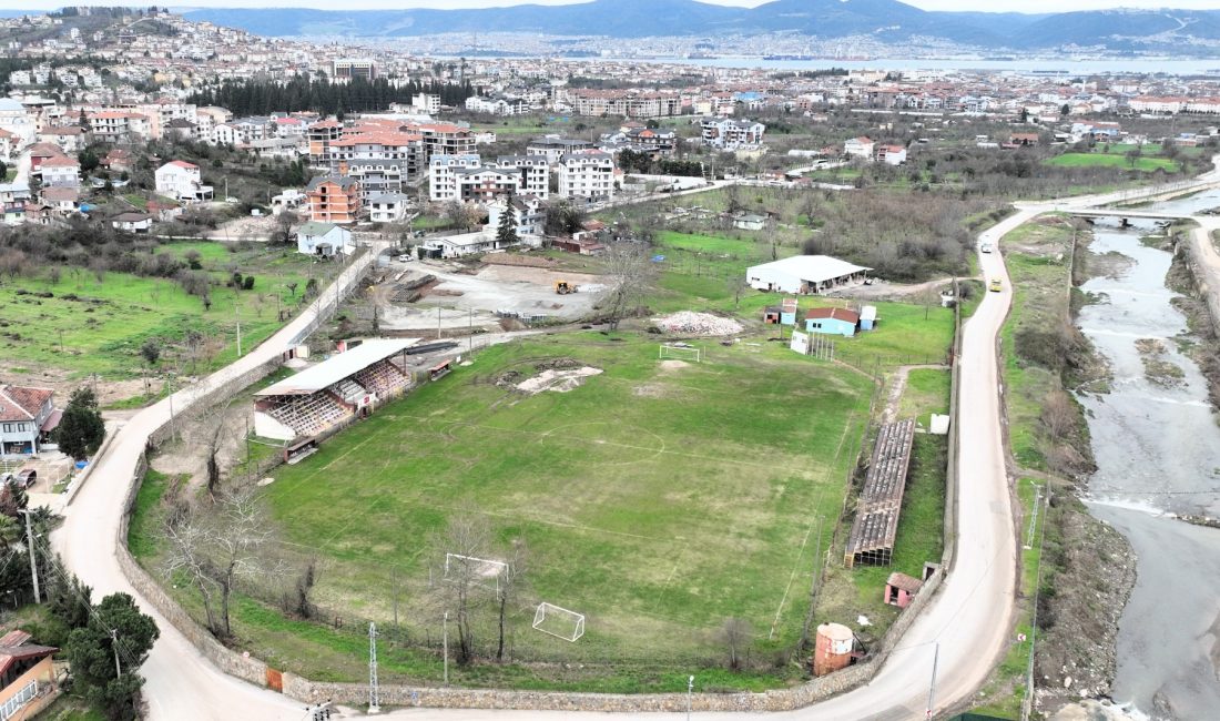 Kocaeli Büyükşehir Belediyesi, Gölcük İhsaniye Mahallesi’nde inşa edilecek Gölcük Spor