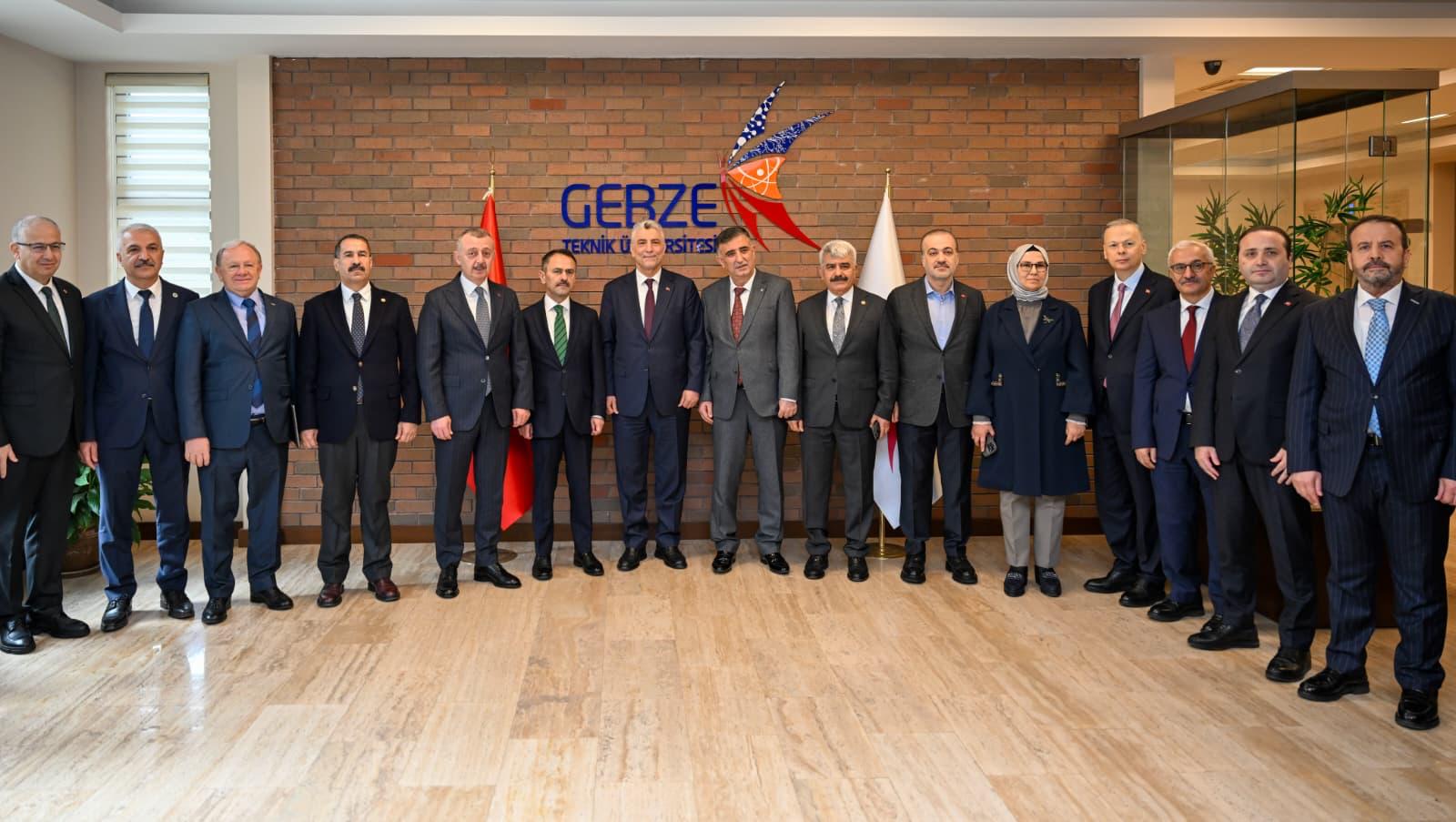 Ömer Bolat ve İlhami Aktaş, Gebze Teknik Üniversitesi’nde akademik yönetimle