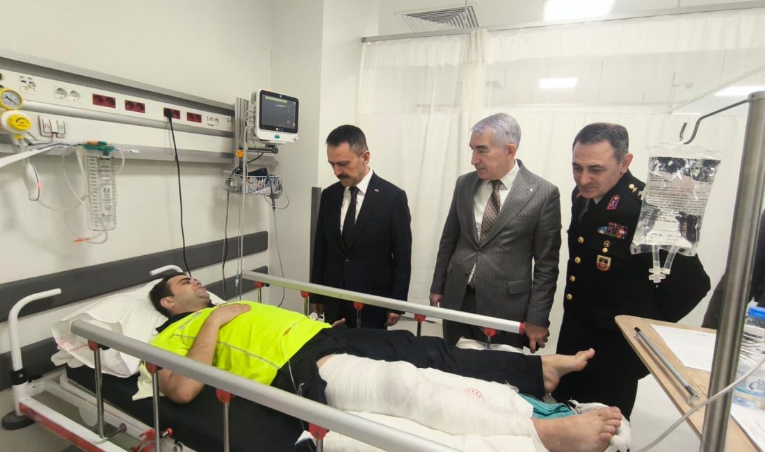 Kocaeli Valisi İlhami Aktaş, İzmit Seka Tüneli girişinde meydana gelen