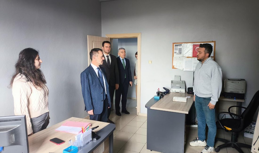 Kocaeli Valisi İlhami Aktaş, kamu kurumlarına yönelik gerçekleştirdiği yerinde inceleme