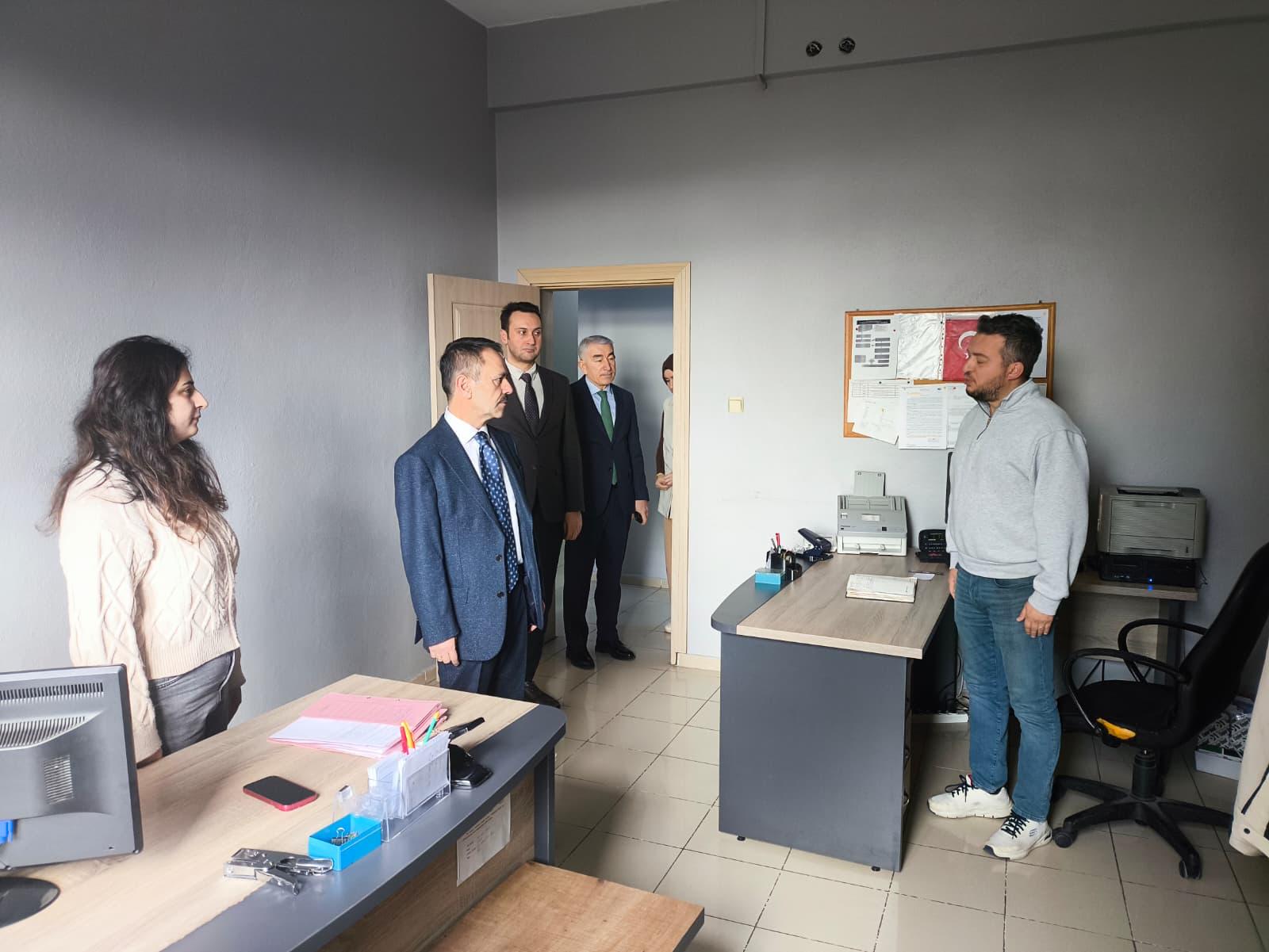 Kocaeli Valisi İlhami Aktaş, kamu kurumlarına yönelik gerçekleştirdiği yerinde inceleme