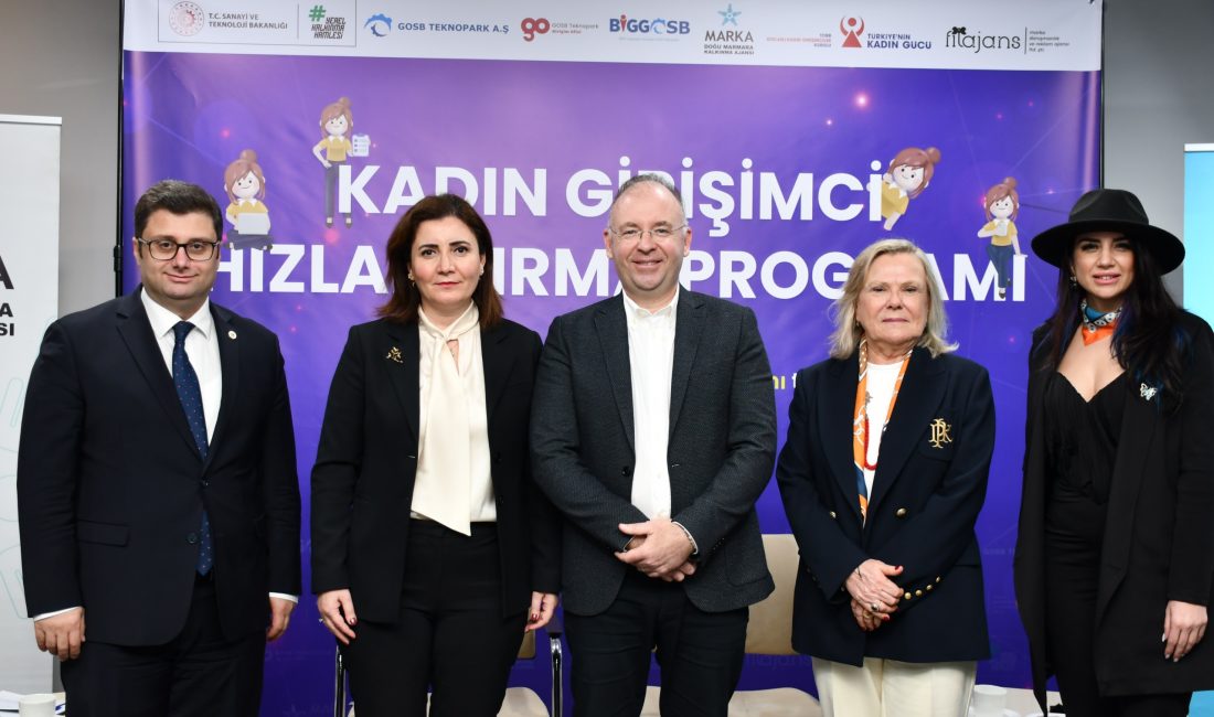 GOSB Teknopark tarafından düzenlenen Kadın Girişimci Hızlandırma Programı, ilham veren