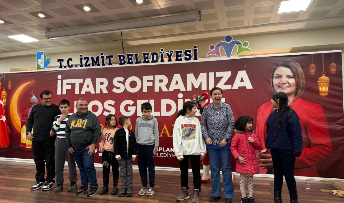 İzmit Belediyesi, bünyesindeki merkezlerden hizmet alan özel bireyler ve ailelerini