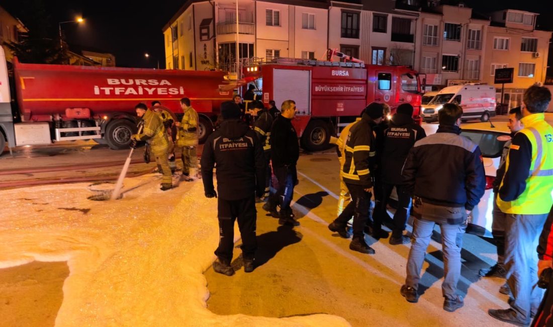 Bursa’nın İnegöl ilçesinde bazı mahallelerde apartman dairelerinden gelen gaz kokusu