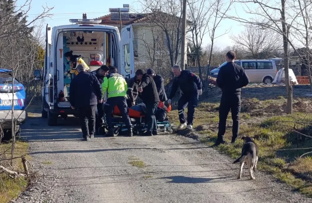 Tekirdağ’ın Saray ilçesi Pazarcık Mahallesi Bakacak mevkiinde bir inşaat alanında