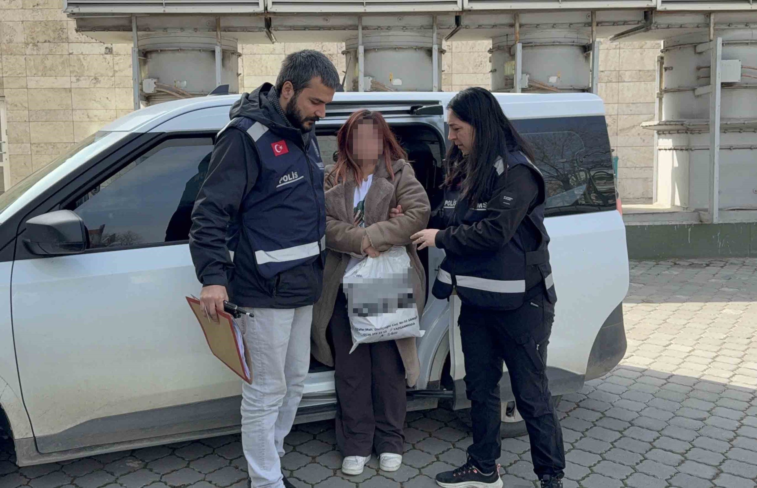 Samsun’un Atakum ilçesinde aynı rezidansta yaşayan iki kadın arasında çıkan