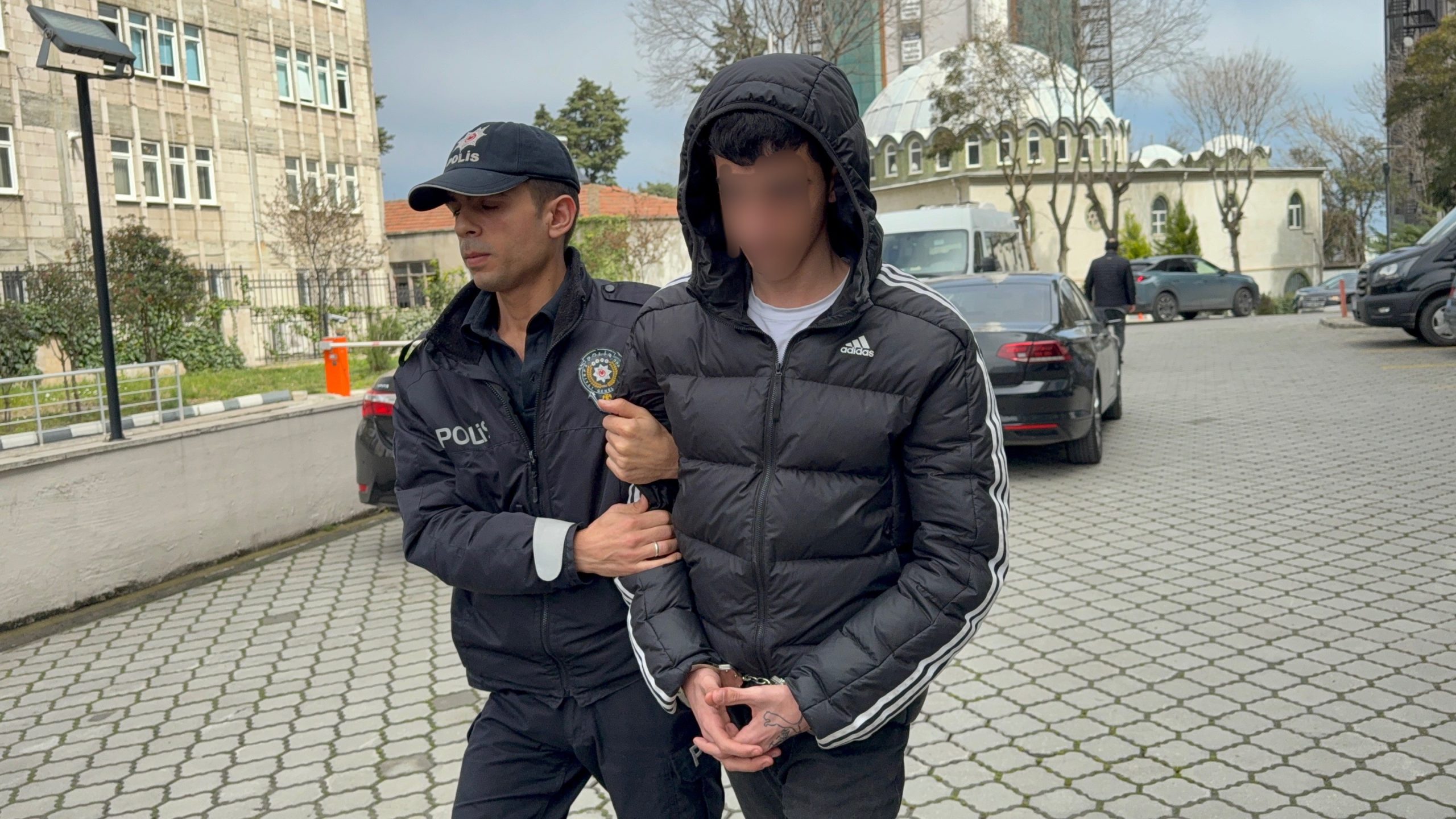 Samsun’un İlkadım ilçesinde bulunan Gazi Devlet Hastanesi otoparkında meydana gelen