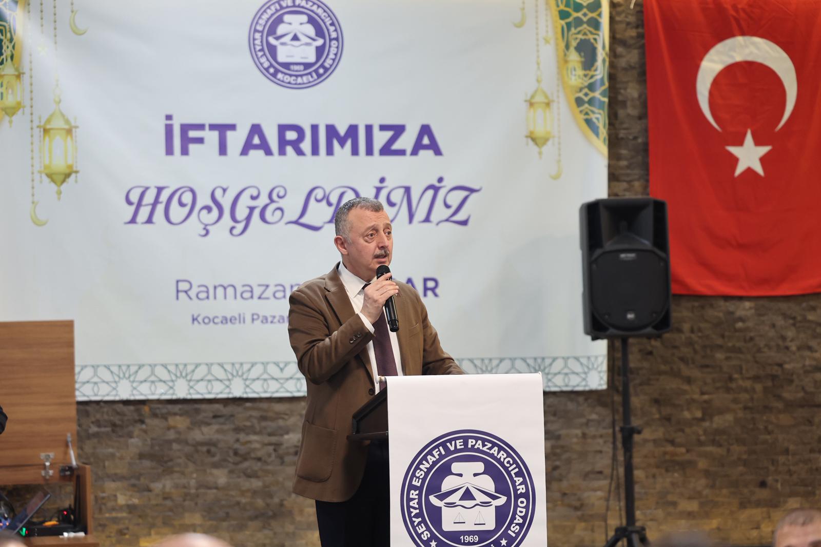 Kocaeli Büyükşehir Belediye Başkanı Tahir Büyükakın, Ramazan ayı programları kapsamında