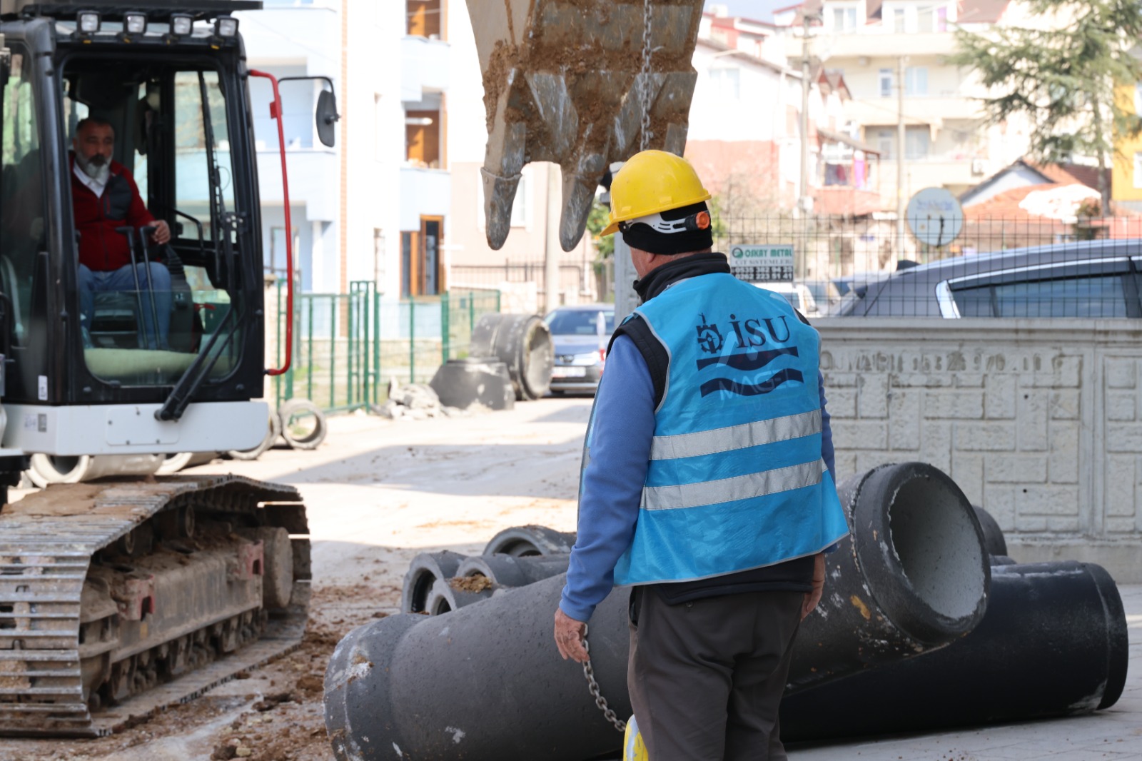 Kocaeli Büyükşehir Belediyesi İSU Genel Müdürlüğü; Derince ilçesi Çınarlı, Çenedağ,