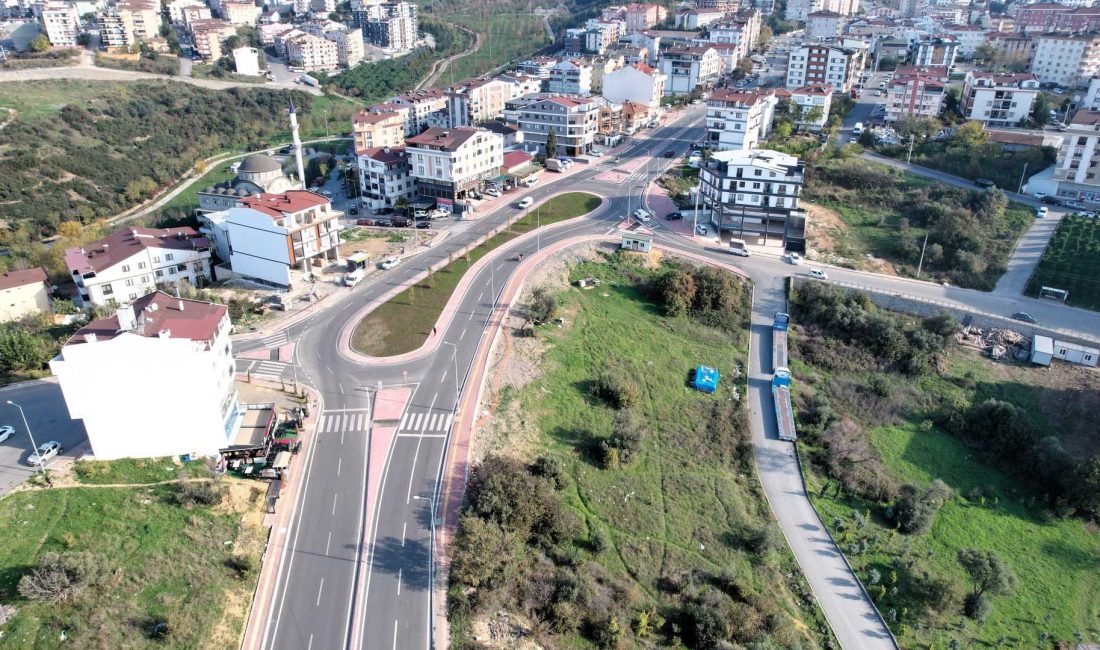 Kocaeli Büyükşehir Belediyesi, Gebze, Darıca ve Çayırova’da hayata geçirdiği kavşak,