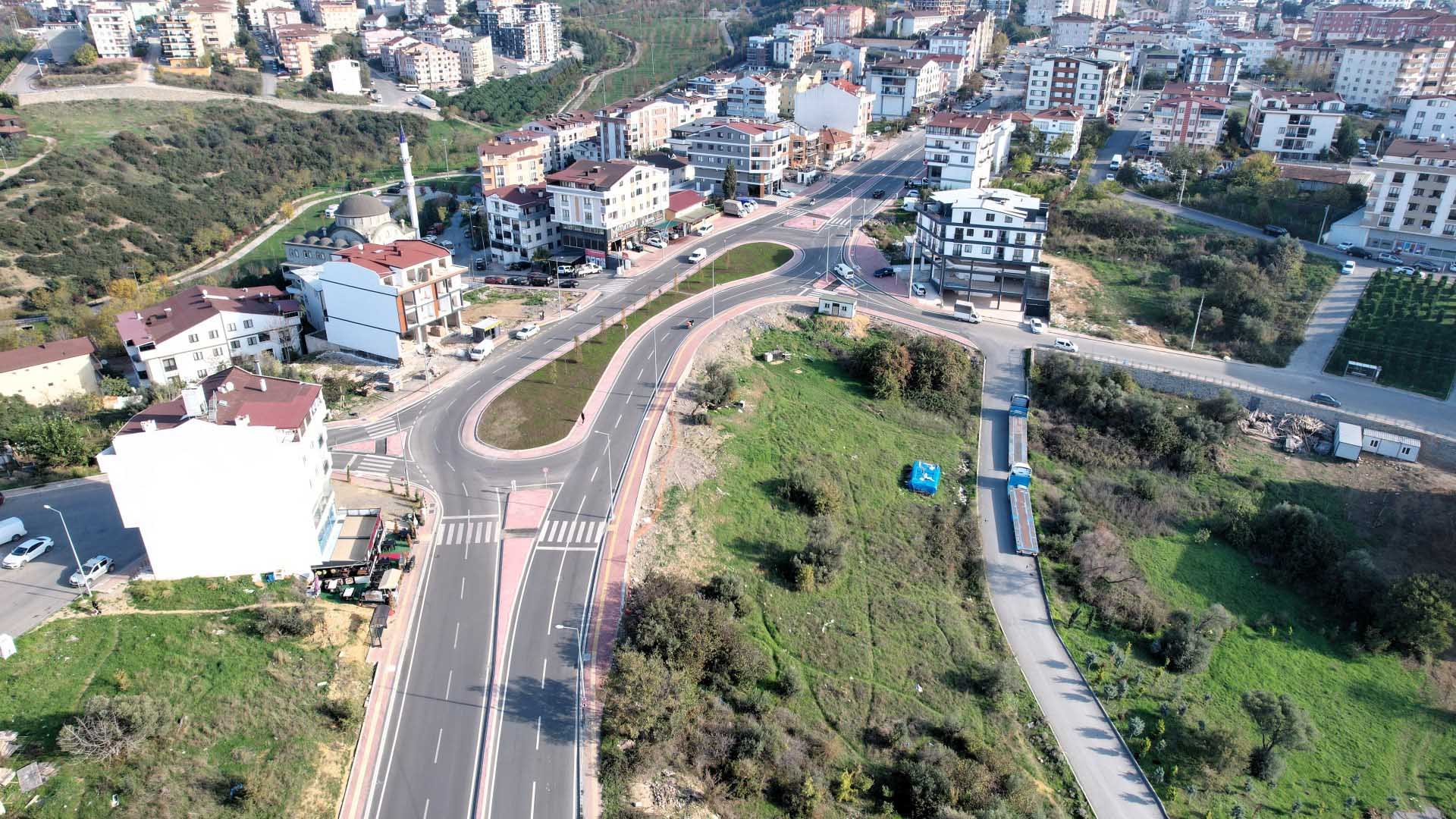 Kocaeli Büyükşehir Belediyesi, Gebze, Darıca ve Çayırova’da hayata geçirdiği kavşak,