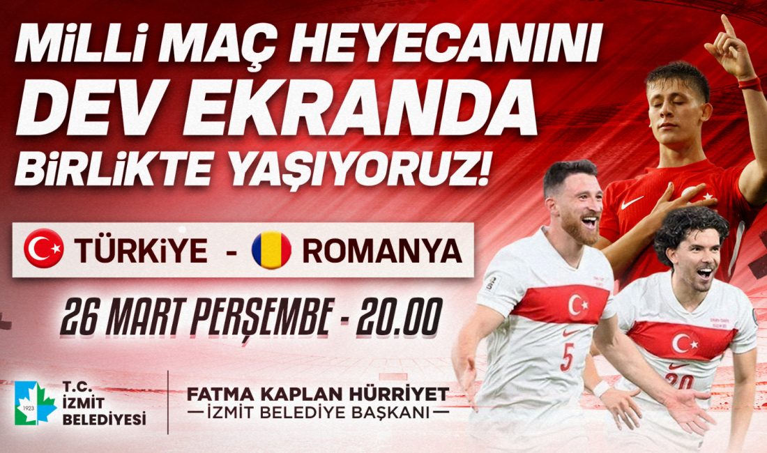 A Milli Futbol Takımımız’ın, 26 Mart Perşembe saat 20.00’de Romanya