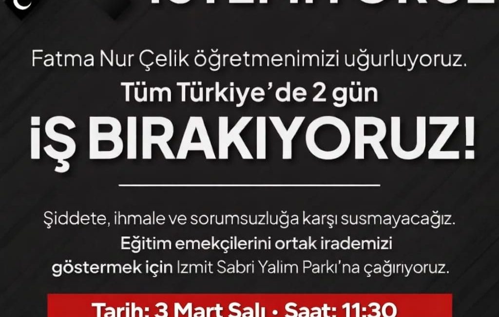 Çekmeköy'de bir öğrencisi tarafından bıçaklanarak hayatını kaybeden öğretmen Fatma Nur