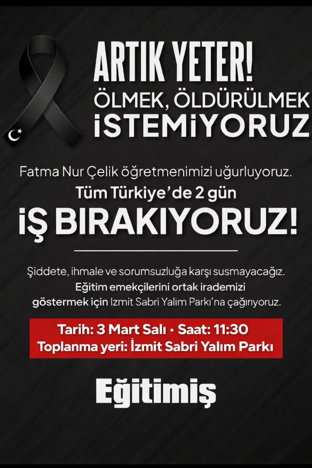 Çekmeköy'de bir öğrencisi tarafından bıçaklanarak hayatını kaybeden öğretmen Fatma Nur