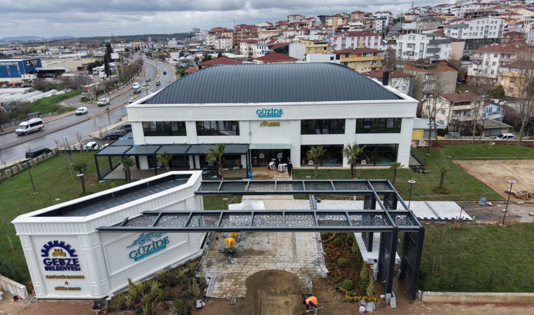 Gebze Belediyesi bünyesinde Beylikbağı bölgesinde faaliyet gösteren Güzide kafe &