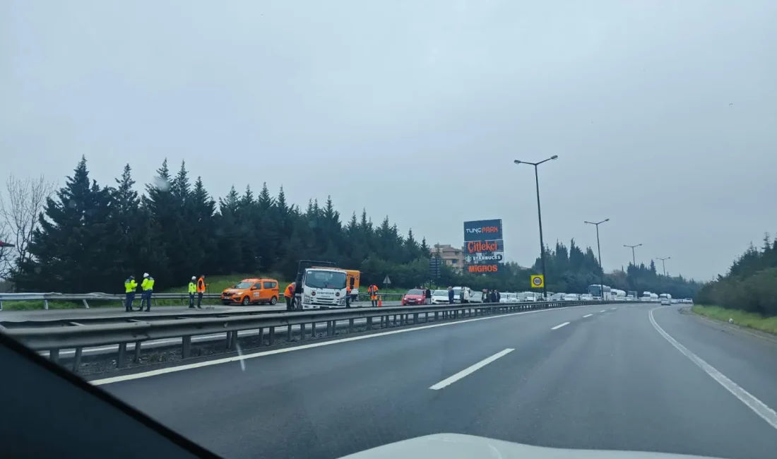 TEM Otoyolu Kocaeli geçişinde meydana gelen trafik kazası, bayram dönüşü