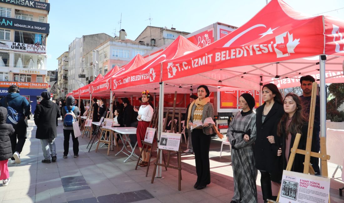 İzmit Belediyesi, 8 Mart Dünya Emekçi Kadınlar Günü kapsamında Kocaeli