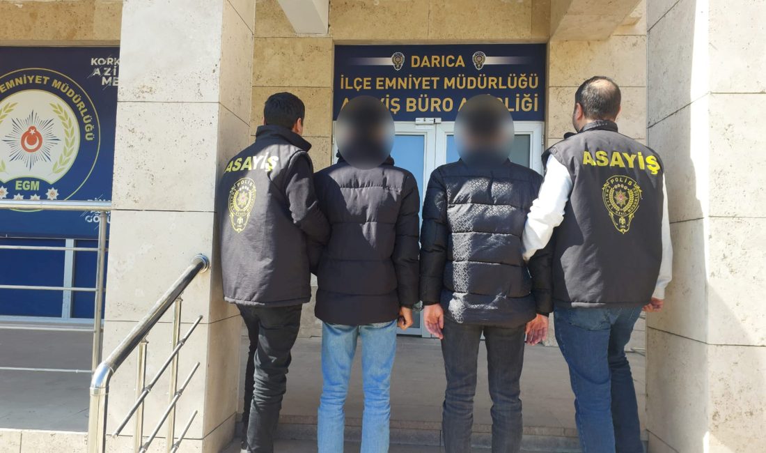Kocaeli’nin Darıca ilçesinde şubat ayı içerisinde meydana gelen silahlı tehdit