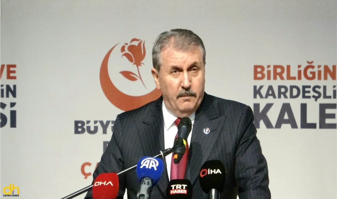 Büyük Birlik Partisi (BBP) Genel Başkanı Mustafa Destici, teşkilat çalışmaları
