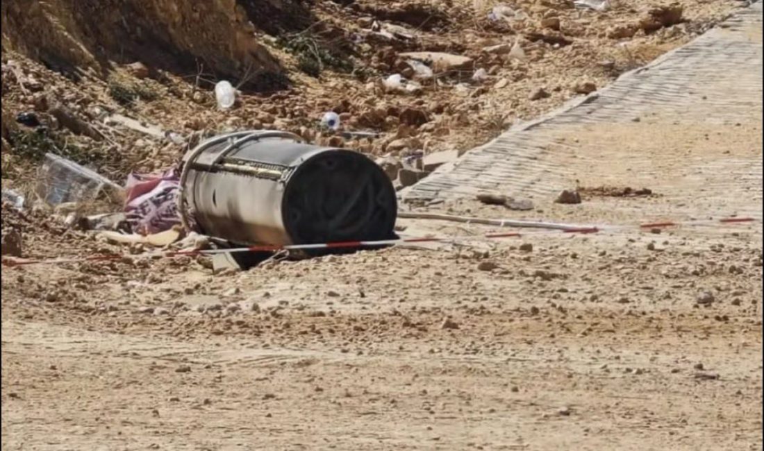 Milli Savunma Bakanlığı (MSB), İran’dan ateşlenen bir balistik mühimmatın Türk